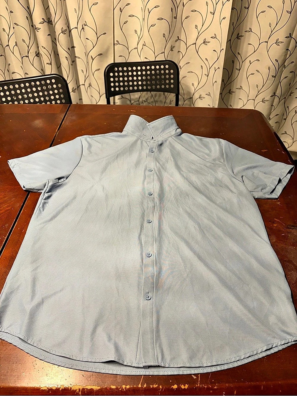 Kenneth Cole Men's Polo Shirt in Blue Size Large